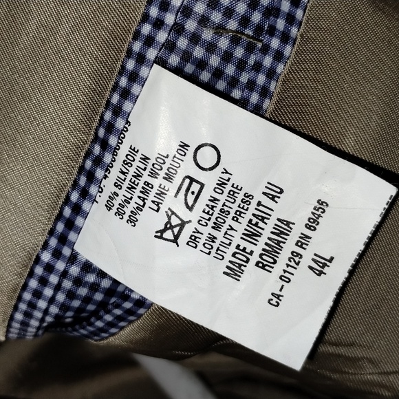 Vintage Men’s Coat Made in Romania size 44L - Picture 12 of 12